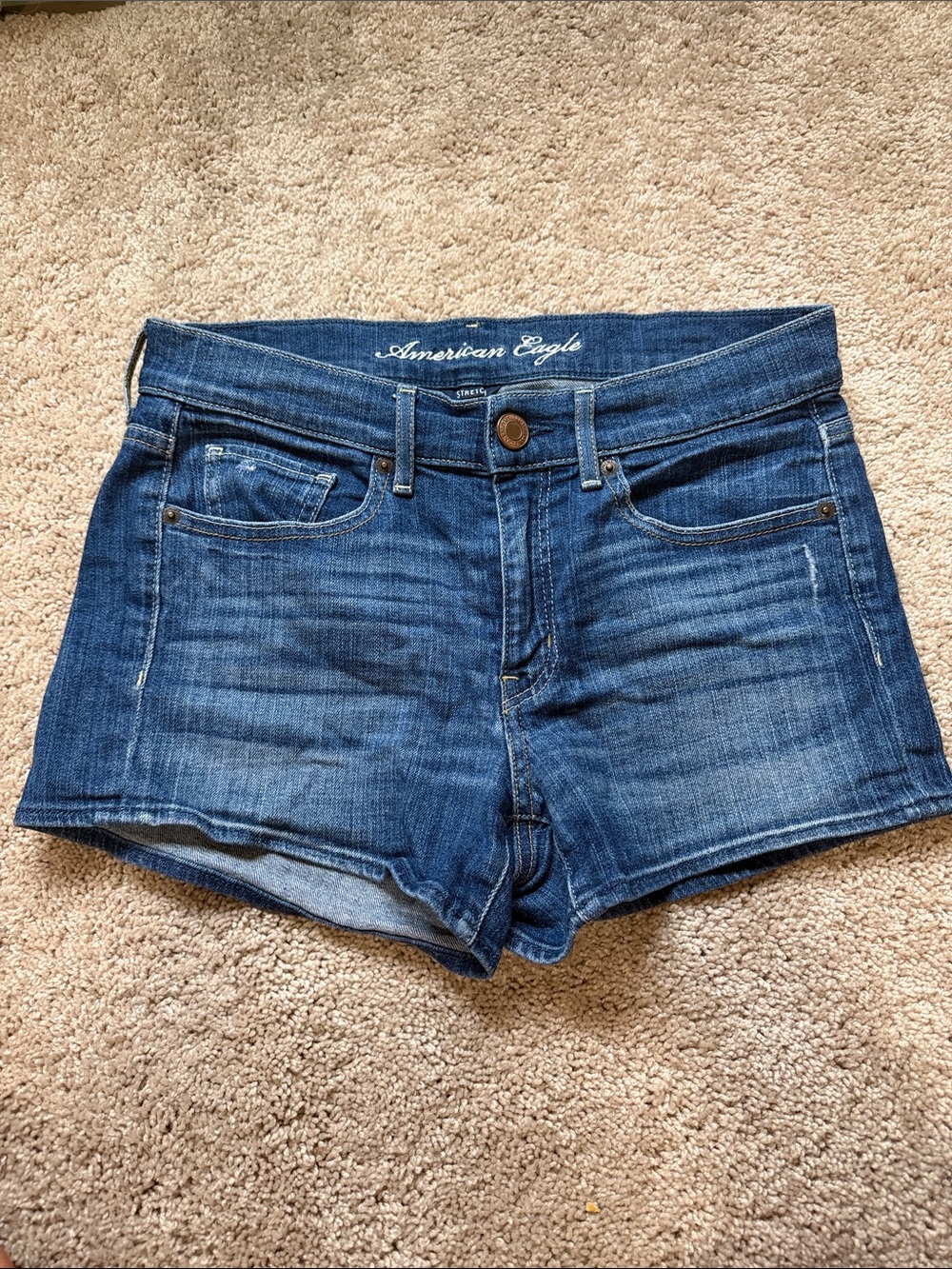 American Eagle Outfitters Blue Denim Shorts